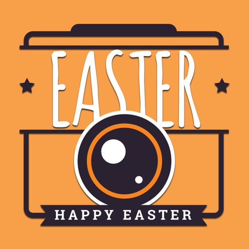 EasterPic 复活节快乐 照片编辑器 - 添加令人惊艳的贴纸、 边框和叠加， 尽情挥洒创意 & 在照片上加入文字 - 标题非常容易. 复活节彩蛋 复活节兔子