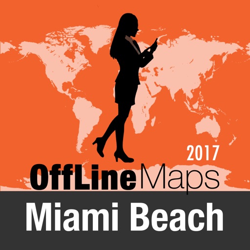 迈阿密海滩 离线地图和旅行指南