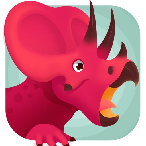 侏罗纪总动员 - 三角龙探索恐龙世界儿童游戏