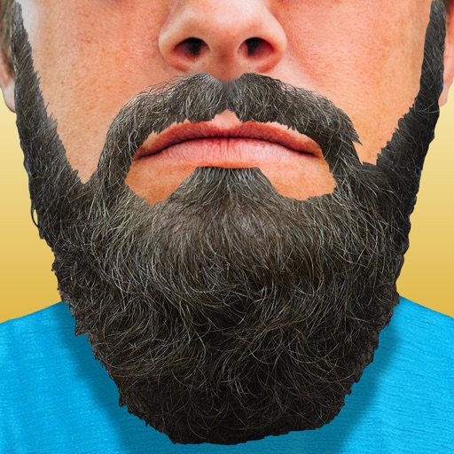 凉爽的 胡子 造型 风格: 添加贴纸 到照片