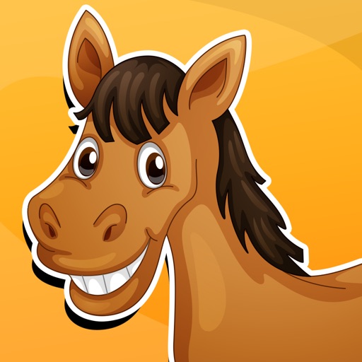 活跃！儿童游戏2-5岁马匹： 学习 关于马，小马，马术，种马，动物幼儿园，幼儿园或托儿所