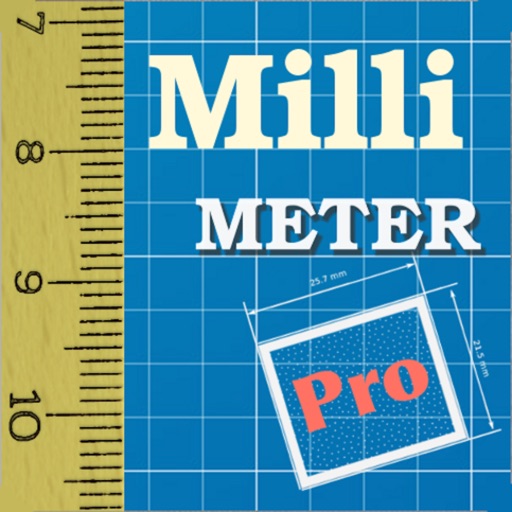 MillimeterPro  屏幕上的标尺