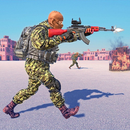 枪战模拟器现代战争：迷你世界枪战精英生存战争3D射击游戏